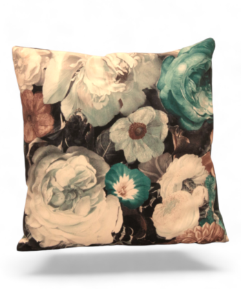 Handmade 40x40 cm Vintage Floral Cushion
