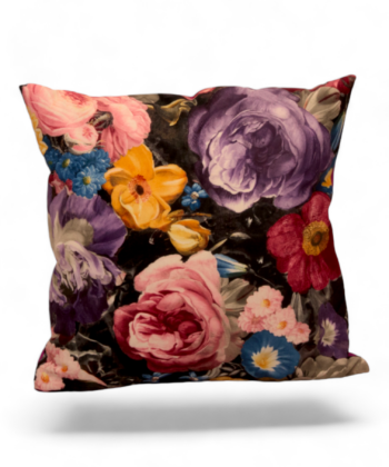 Luxury Handmade 45x45 cm Floral Cushion
