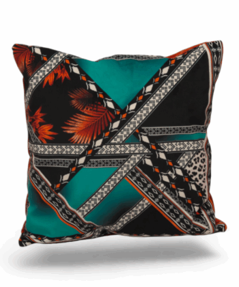 Handmade 40x40 cm Floral Cushion