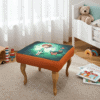 Princess Velvet Pouffe – Whimsical Artistry for Creative Interiors