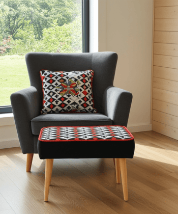 Footstool 60x40cm PlayCards