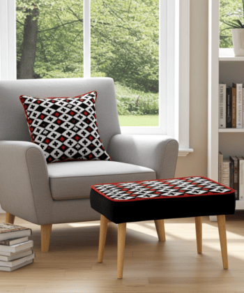 Footstool 60x40cm PlayCards