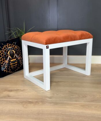 Premium Velvet Bench 60x40cm - Handcrafted Irish Furniture