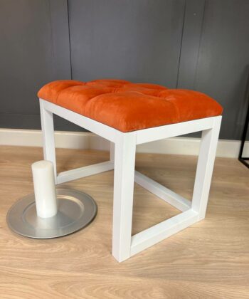 Premium Velvet Bench 60x40cm - Handcrafted Irish Furniture