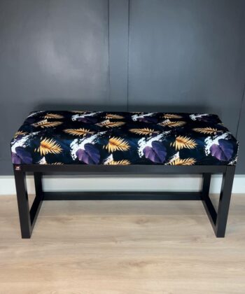 Wooden-Framed Bench100x40cm