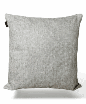 Handcrafted Grey Luis Braid Cushion Scandinavian Simplicity
