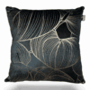 Handcrafted Luis Braid Cushion 45x45 cm – Brick Brown