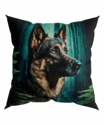 Handcrafted German Shepherd Cushion Majestic Dog Lover’s
