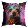 Handcrafted Yorkshire Terrier Cushion Dog Lover’s Accent
