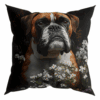 Handcrafted Boxer Dog Cushion Bold Canine