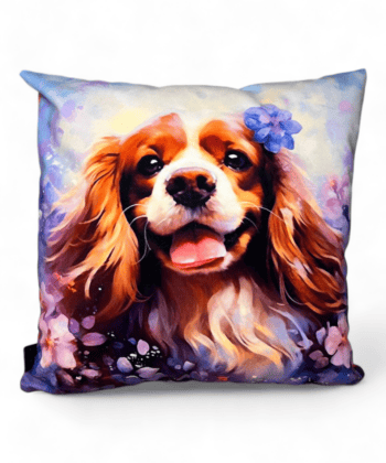 Handcrafted Cavalier King Charles Spaniel Cushion