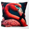 Handcrafted Flamingo Cushion –Vibrant Tropical Bird Design