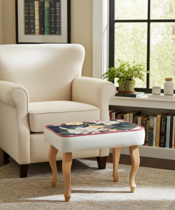 Velvet Footstool – Customisable Luxury for Modern Interiors