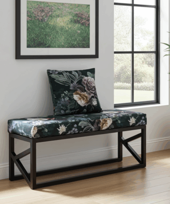 Metal Framed Bench EleganceEase