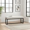 Metal Framed Bench Long UrbanChic – Handmade
