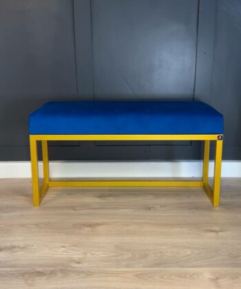 Metal Framed Benches 100x30cm Long UrbanChic