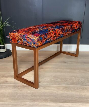 Metal Framed Benches 100x30cm Long UrbanChic