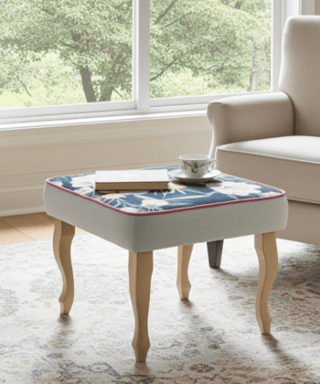 Velvet Footstool – Customisable Luxury for Modern Interiors
