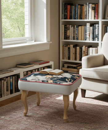 Velvet Footstool – Customisable Luxury for Modern Interiors