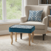 Elegant Accent Footstool for Sophisticated Interiors