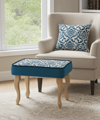 Elegant Accent Footstool for Sophisticated Interiors