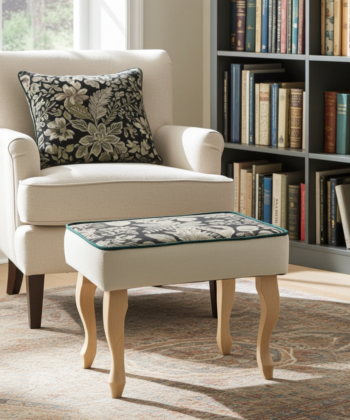 Orvito Footstool 60x40cm – Elegant Accent for Every Room