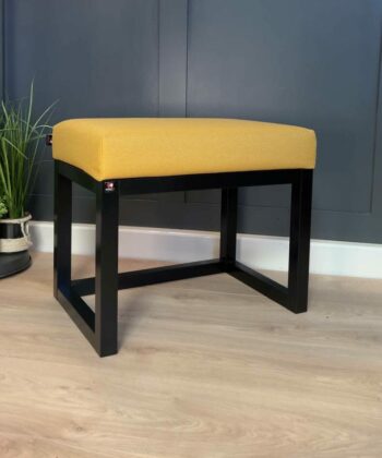 Compact Velvet Bench Perfect for Hallways ,Bedrooms