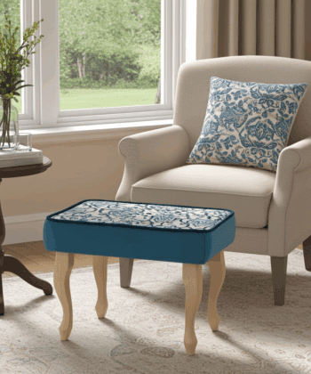 Elegant Accent Footstool for Sophisticated Interiors