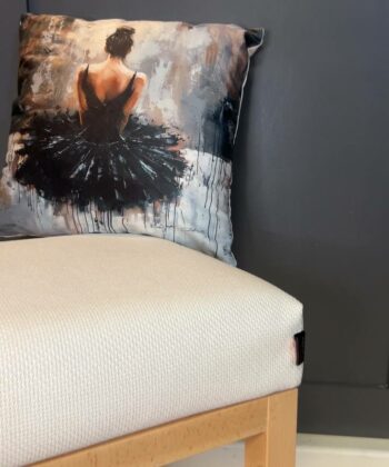 Luxury Wooden-Framed Velvet Bench – PouffeLove Visible Bench
