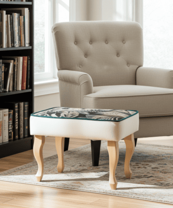 Orvito Footstool 60x40cm – Elegant Accent for Every Room