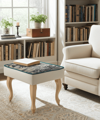 Orvito Footstool 60x40cm – Elegant Accent for Every Room