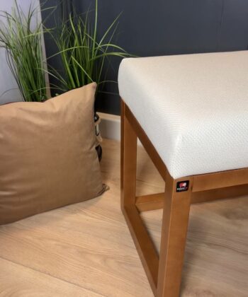 Premium Wooden-Framed Bench Handcrafted Irish Furniture