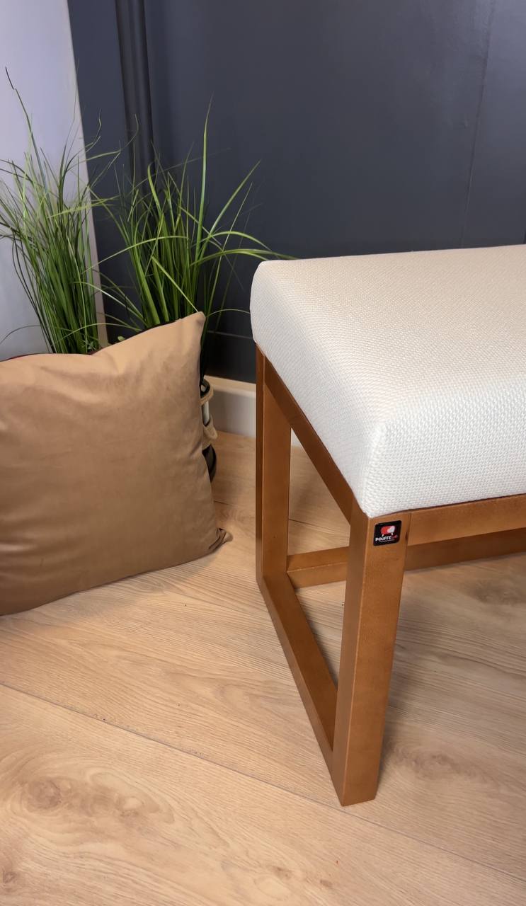 Premium Wooden-Framed Bench Handcrafted Irish Furniture