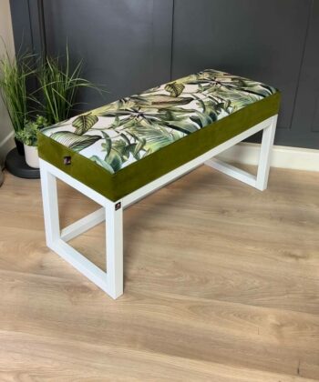 Wooden-Framed Bench100x40cm