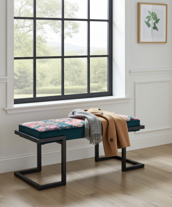 The Metal-Framed Bench 100x40cm CosyNook 31