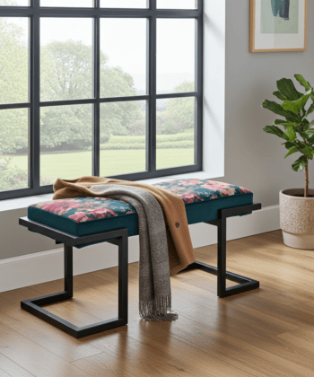 The Metal-Framed Bench 100x40cm CosyNook 31