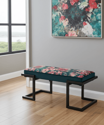 The Metal-Framed Bench 100x40cm CosyNook 31