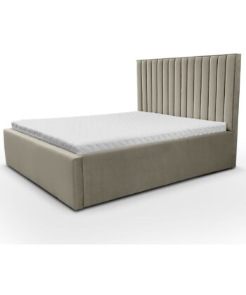 Maya Upholstered Bed Chesterfield Style with Storage HandMade