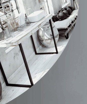 Metal Table Legs Rectangle Loft Style 50x72 cm Set of 2