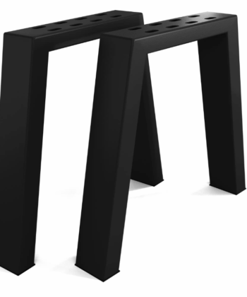 Metal Table Legs Type U Loft Style 30/45x40 cm Set of 2