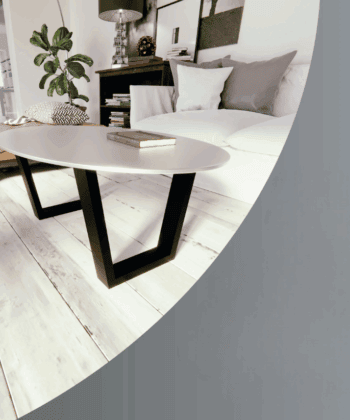 Metal Table Legs Type V Loft Style 44x40 cm Set of 2
