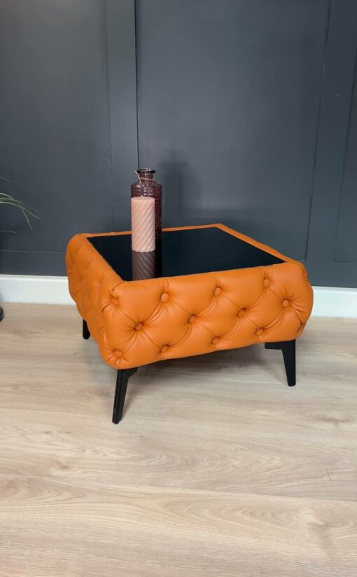 Orange Coffee Table 63x63x35cm