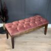 LuxeCraft Velvet Bench