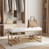 Luxury Tufted Velvet Bench