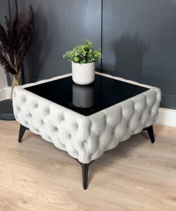 Beige Coffee Table 63x63x35cm