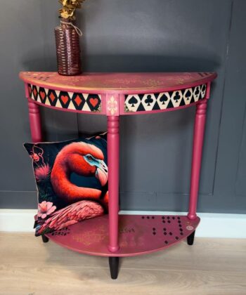 Wonderland Charm Console Table Set 78x30x80
