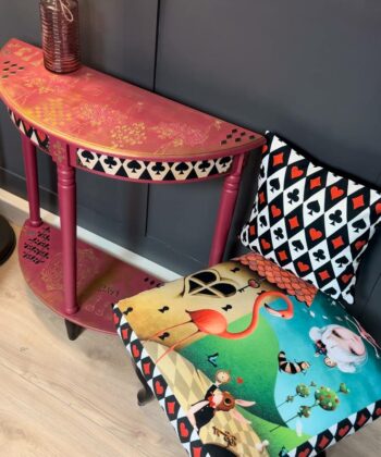 Wonderland Charm Console Table Set 78x30x80