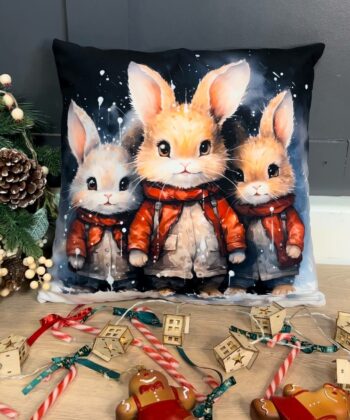 Handcrafted Christmas Pillows 45x45cm
