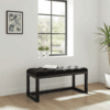 Modern Wooden Bench 100x40cm for Living Room