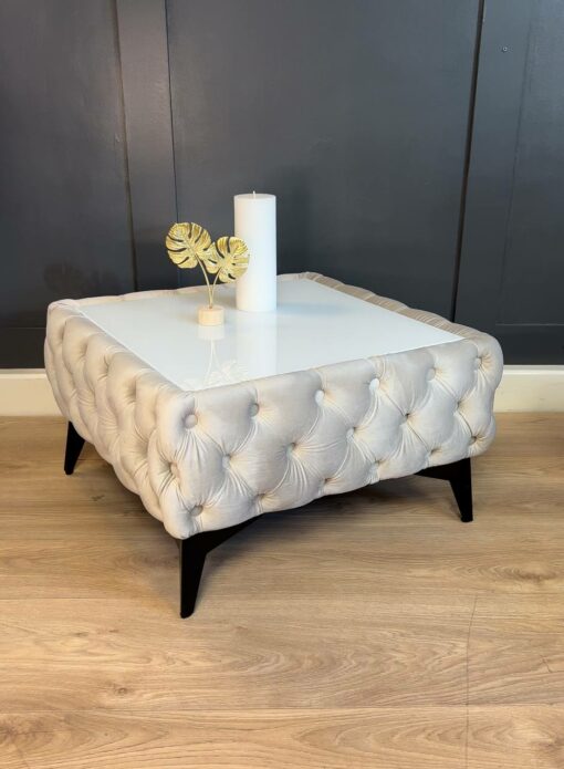 Beige Coffee Table 63x63x35cm